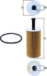 KNECHT Eļļas filtri OX 193D