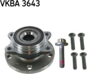 SKF Riteņa rumba VKBA 3643