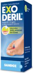 EXODERIL 10mg/ml šķīdums 20 ml