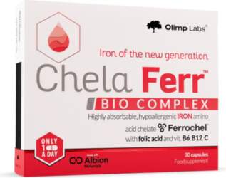 OLIMPLABS Chela-Ferr bioactiv complex kapsulas N30
