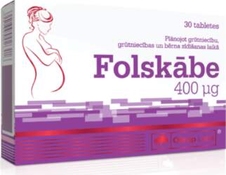 OLIMPLABS Folskābe tabletes N30