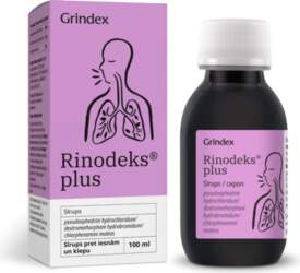 RINODEKS PLUS sīrups 100 ml