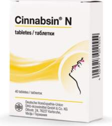 CINNABSIN N tabletes N40