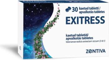 Exitress 445mg apvalkotās tabletes N30