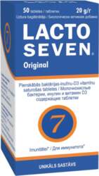 LACTOSEVEN tabletes N50