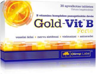 OLIMPLABS Gold B vitamīns Forte tabletes