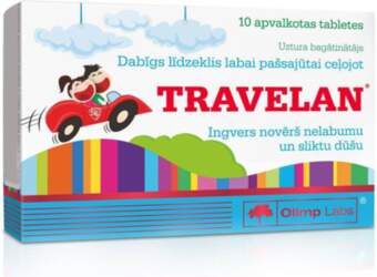 OLIMPLABS Travelan tabletes N10