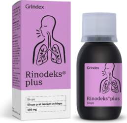 RINODEKS Plus sīrups 180ml