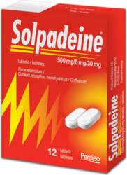 SOLPADEINE tabletes N12