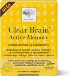 NEW NORDIC Clear Brain Active Memory