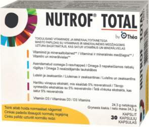 NUTROF Total kapsulas N30