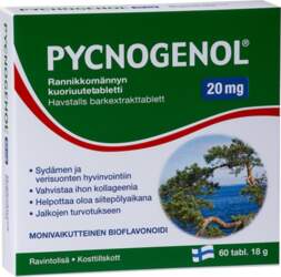 HKK Pycnogenol 20mg tabletes N60