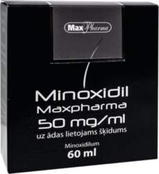 MINOXIDIL Maxpharma 50mg/ml sķīdums 60 ml