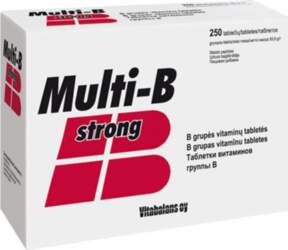 MULTI-B Strong tabletes N250