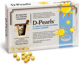D-Pearls kapsulas N80