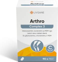 LIVSANE Arthro Complex 3 tabletes N90