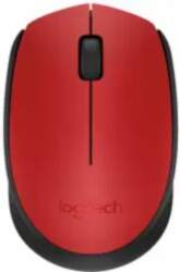Logitech mouse M171 - red black