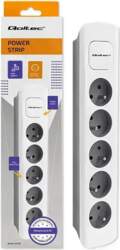 Qoltec Power strip | 5 sockets