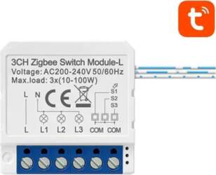 Smart Switch Module ZigBee Avatto LZWSM16-W3