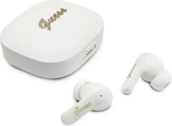 Earphone TWS Guess Script Metal Logo