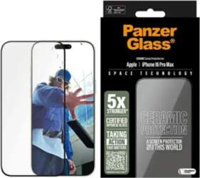 PanzerGlass Ceramic Screen Protector iPhone 16