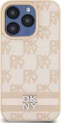 DKNY PU Leather Checkered Pattern and