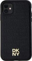 DKNY PU Leather Repeat Pattern Stack