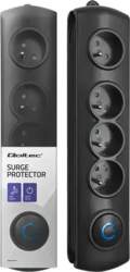 Qoltec Surge protector | 4 sockets