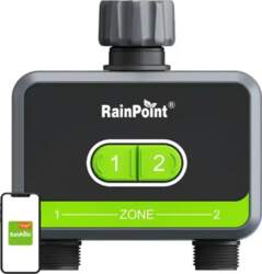 RainPoint 2-zone irrigation controller with app
