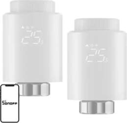 SONOFF ZigBee TRVZB Thermostatic Head, 2-Pack