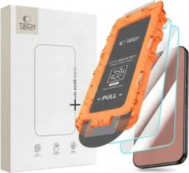 SZKŁO HARTOWANE TECH-PROTECT QUICK SET+ 2-PACK