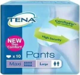 Tena  Pants Maxi  10 UDS.