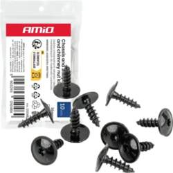 Universal screw and mounting clip set