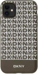 DKNY PU Leather Repeat Pattern Bottom