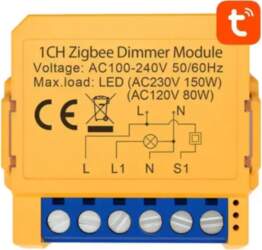 Smart socket switch ZigBee Avatto ZDMS16-2