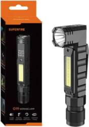Superfire G19 multifunction flashlight, 200 lm