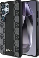 Case DKNY Leather Checkered Pattern MagSafe
