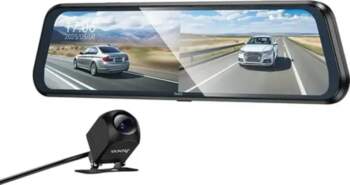 Dashcam for rearview mirror with a