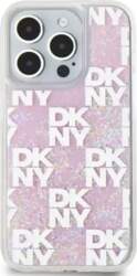 DKNY Liquid Glitter Checkered Pattern Case
