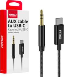 Kabelis USB-C – AUX Mini Jack