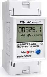 Qoltec Single-phase electronic energy consumption meter