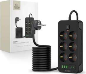 TECH-PROTECT PC6X6 POWER STRIP 3 USB