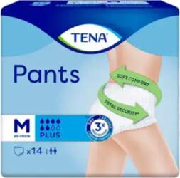 Tena Pants Plus Size Medium 14