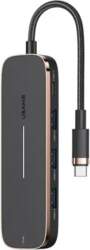 USAMS Adapter HUB 3xUSB + USB-C