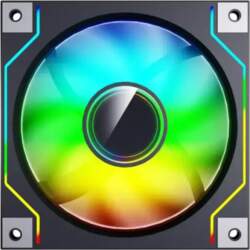 Darkflash DM20 computer fan (black)