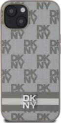 DKNY PU Leather Checkered Pattern and