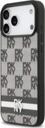 DKNY PU Leather Checkered Pattern and