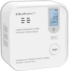 Qoltec Certified wireless Carbon monoxide (CO)