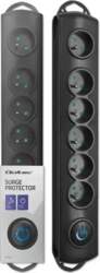 Qoltec Surge protector | 6 sockets