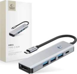 Tech-Protect HB01 HUB Adapter 5in1 USB-C